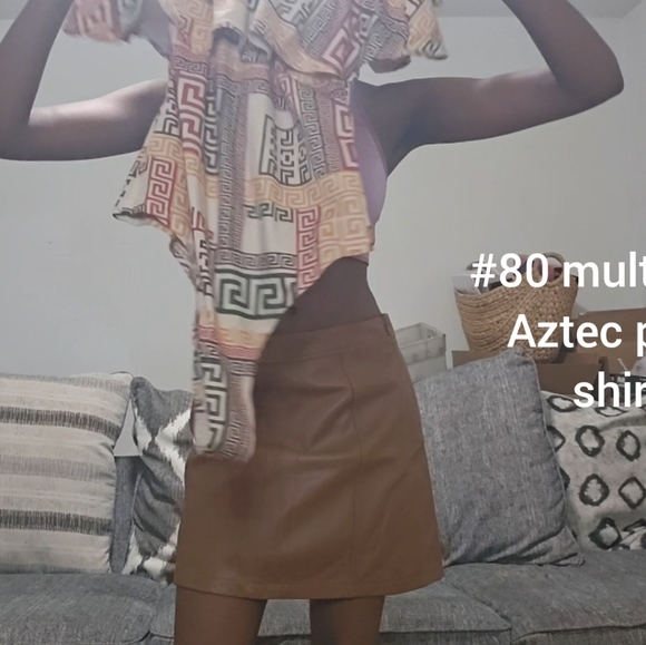 M Aztec print shirt - Picture 5 of 5